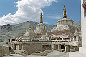 Ladakh - chrtens at Lamayuru gompa 